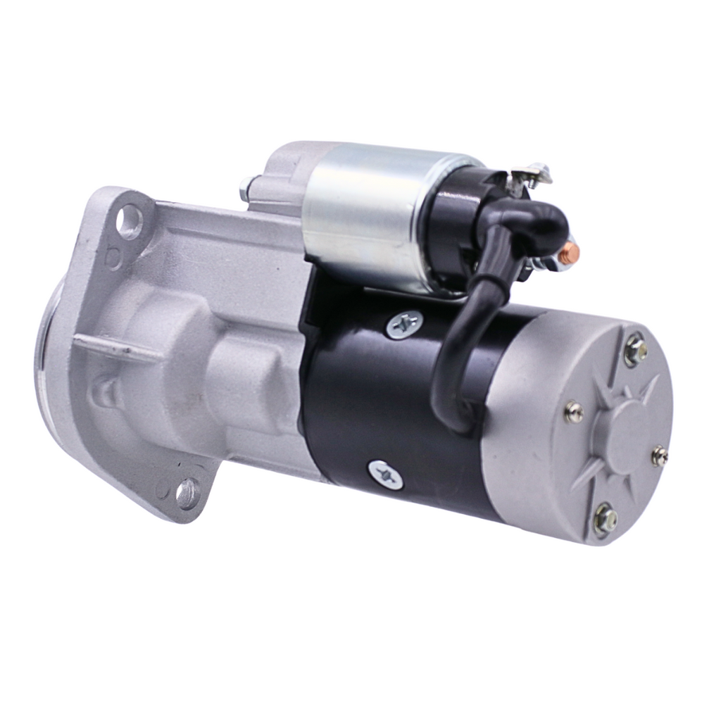129900-77010 129900-77040 12V 2.8KW 9T Starter Motor  Compatible with Yanmar Engine 4TNV88  4TNE94 4TNE98 4TNV98 4TNV98T for Samsung Excavators SE50-3 # S13204 S13-204