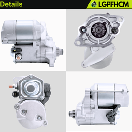 15471-63011 12V 9T Starter Motor For Kubota Excavator K008 Tractors-Compact B2150 B9200 Tractors-Garden G1800 G1900 UTV 900 For Thomas Equipment Skid Steers T84 Universal Inboard M-35