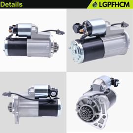 23300-ET80A 12V 1.7KW 13T Starter Motor Fit for Nissan Sentra L4 2.5L 2007-2012 Rogue S Krom SV 2.5L 2011 Rogue SL 2.5L 2008-2010 Rogue S 2.5L 2008-2013 Rogue Select 2014-2015# 23300-ET80B 19061N 16085 M0TA0271 CCW