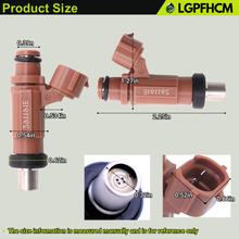 Load image into Gallery viewer, 1XD-13761-00-00 1pcs 4 Holes Fuel Injector for Yamaha ATV Grizzly 700 2016-2023 / Kodiak 700 2016-2023 / Side by Side Wolverine Wolverine R-spec 700 2016-2018 / Viking 700 2014-2024 #EAT291 291191E 1XD137610000
