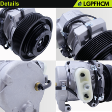 Load image into Gallery viewer, A/C Compressor 10S15C 140mm Pulley for Freightliner 108SD 114SD Business Class M2 M2 106 M2 112 / Western Star 4700SB / 4700SF / 4800SB 4800SF 4900EX 4900FA 4900SA 5700XE 6900XD (8-Grooves) QR