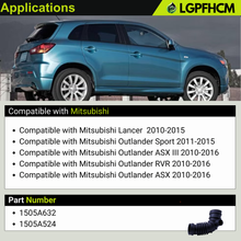 Load image into Gallery viewer, 1505A632 Air Cleaner Intake Duct Hose Compatible with Mitsubishi 2010 2011 2012 2013 2014 2015 For Mitsubishi Lancer 2011-2015 For Mitsubishi Outlander Sport For Mitsubishi ASX III 2010-2016 #1505A524