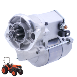 1.4KW 8T 410-52265 Starter Motor Replacement For Kubota Compact Tractor L3540 L3830 L39 L3940 L4240 L4330 L4630 L4400 L45  #228000-9800 9722809-980 T1150-16800 T1150-16801