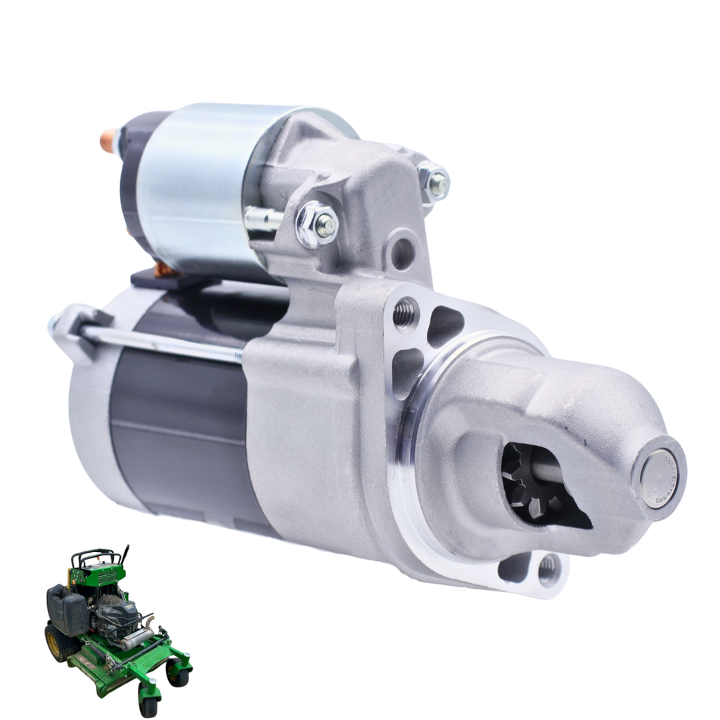 410-52301 12V 10T Starter Motor Fit For John Deere 600M 600R Series 636M 648M 648R 652B 652E 652M 652R 661R W Series W36R W48R W52R WH36A # AUC12656 MIA11626 19169N