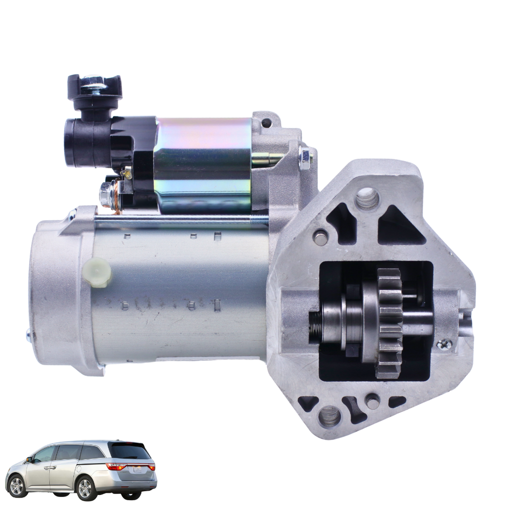 410-52492 12V 1.8KW 19T Starter Compatible with Honda Pilot 2009 2010 2011 2012 2013 2014 For Odyssey V6 3.5L 2011-2013 For Acura TL 2010-2011 V6 3.7L #31200-RN0-A01 Rotation CCW