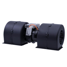 008-A39-02 12V 3 Speed Double Wheel Blower Motor Assembly Compatible with John Deere 312 314 316 317 318 319 320 323 324 325 326 328 329 330 331 332 333 Series Skid Steer Loader # AT441565 30003139