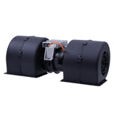 008-A39-02 12V 3 Speed Double Wheel Blower Motor Assembly Compatible with John Deere 312 314 316 317 318 319 320 323 324 325 326 328 329 330 331 332 333 Series Skid Steer Loader # AT441565 30003139