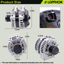 Load image into Gallery viewer, 421000-7191 220A 12V Alternator 6-Groove Pulley Fit For Chrysler Pacifica 2017-2020 Voyager 2020 For Ram ProMaster 1500 2020 ProMaster 2500 2022-2023 ProMaster 3500 3.6L 2022-2023