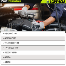 Load image into Gallery viewer, 421000-7191 220A 12V Alternator 6-Groove Pulley Fit For Chrysler Pacifica 2017-2020 Voyager 2020 For Ram ProMaster 1500 2020 ProMaster 2500 2022-2023 ProMaster 3500 3.6L 2022-2023