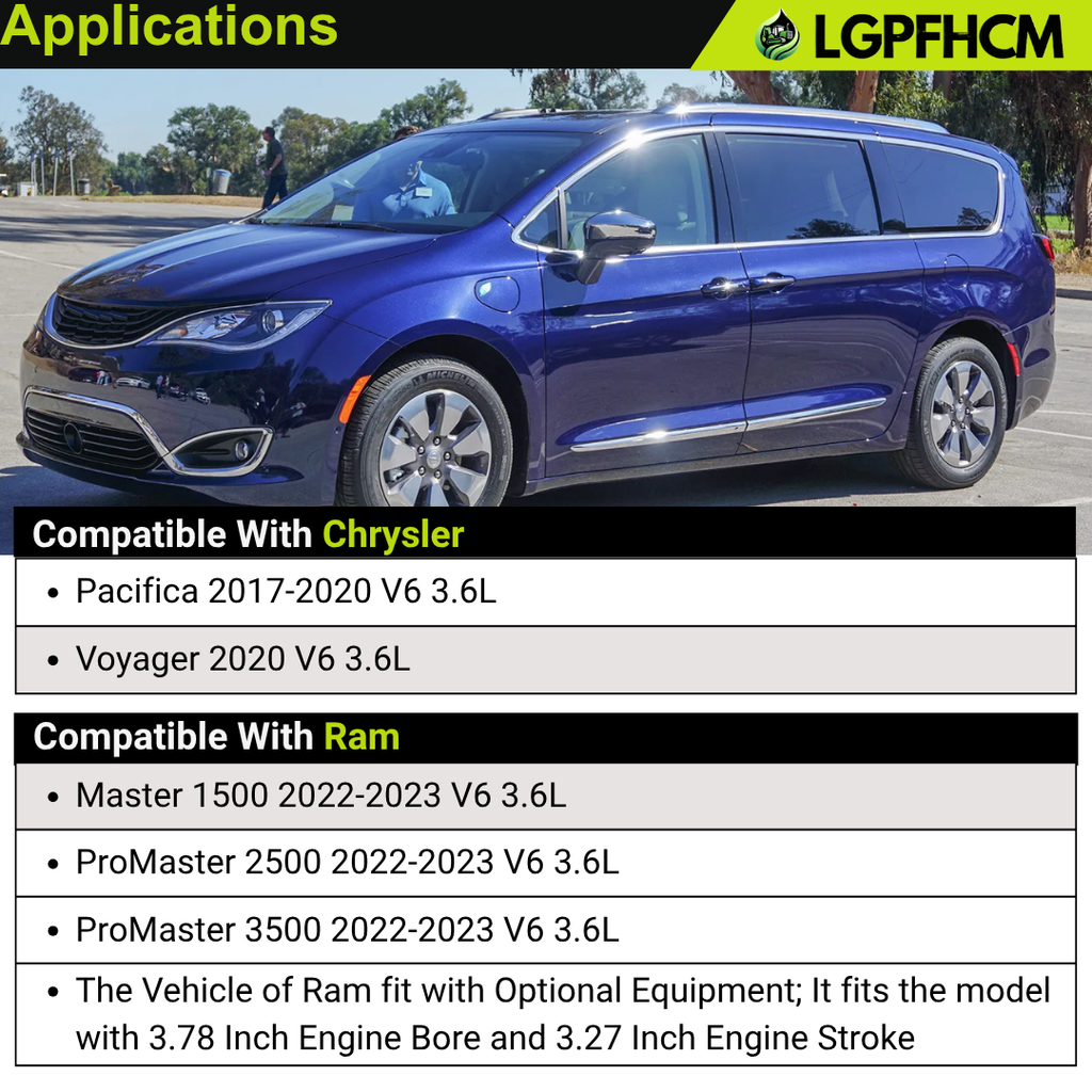 421000-7191 220A 12V Alternator 6-Groove Pulley Fit For Chrysler Pacifica 2017-2020 Voyager 2020 For Ram ProMaster 1500 2020 ProMaster 2500 2022-2023 ProMaster 3500 3.6L 2022-2023