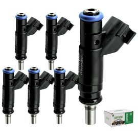 FJ731 4591851AB 8pcs Fuel Injectors for Dodge 4.7L Ram-1500 2500 Durango 2008-2009 for Jeep 5.7L Grand Cherokee 2005-2007 For Ram Dakota For Chrysler 300 Aspen # 04591851AA