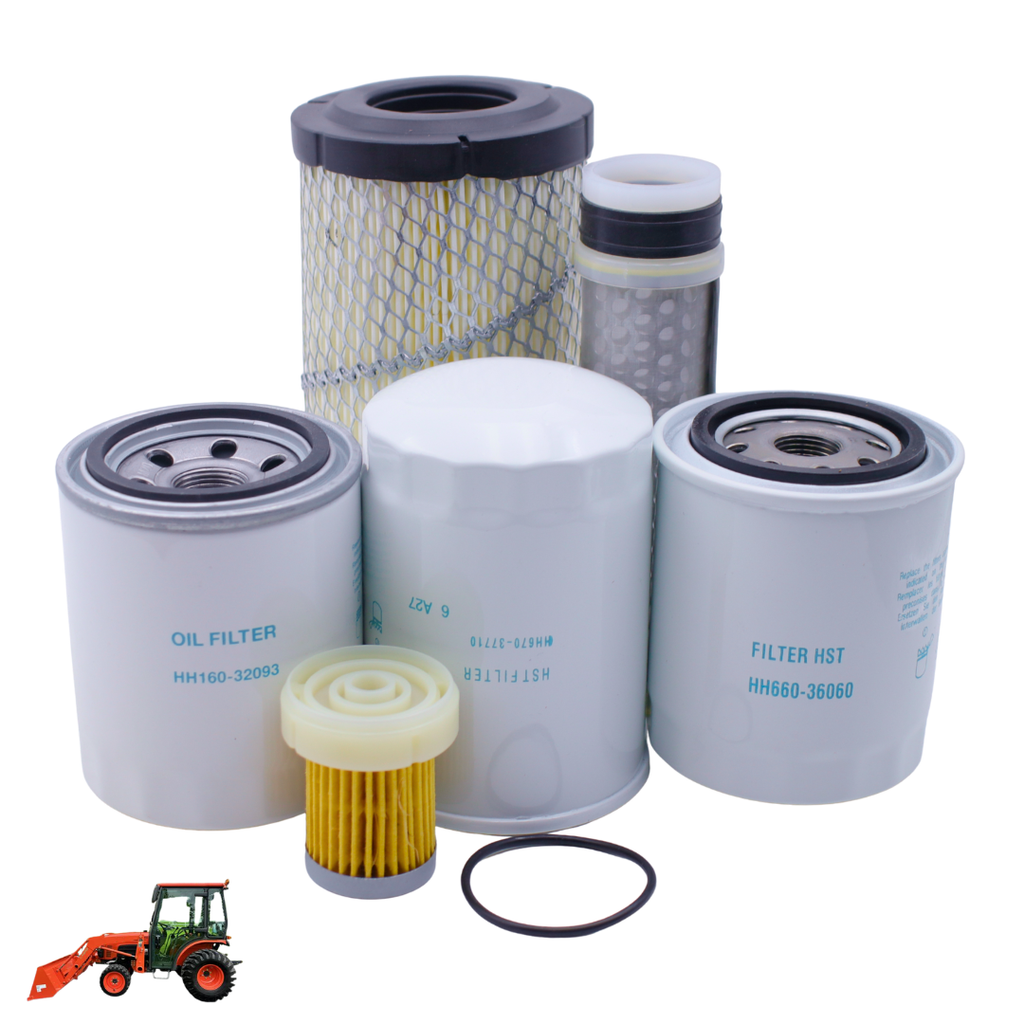 Filter Kit HH160-32093 SFA2630P SFA9410 6A320-59930 HH670-37710 HH660-36060 for Kubota B3000 B3030 B3200 B3300 HST