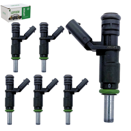 6PCS A2720780249 272078024980 Fuel Injectors Compatible with Mercedes-Benz C230 C300 C350 CLK350 E350 GLK350 ML350 ML450 R350 S400 SLK280 SLK300 SLK350 G550 R350 SL550 V6 2006-2012 #FJ840