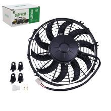 Load image into Gallery viewer, 78-1186 30100455A VA11-BP12 / C-57S 24V 120W Universal Blow Engine Cooling Fan 255mm/10 Inch Compatible with Thermo King Transport Refrigerant KV-500 V-100 C-090 V-190 V-400 V-30