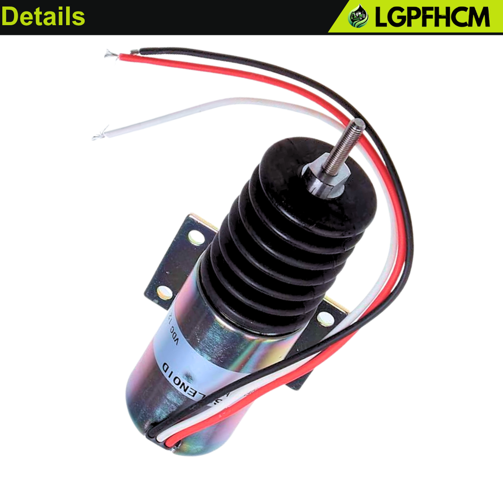 P613-A1V12 12V Pull Solenoid for Trombetta Engine Throttle Continuous Duty for Syncro-Start 2001ES12E2UL P613-A57V12 22073