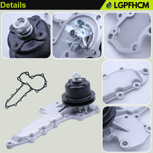Load image into Gallery viewer, E5900-73032 15301-73030 Water Pump Fit For Kubota Tractor L295DT L295F LB2204 LK2554 LK3054 CK25 CK30 KH-1 3A139-SV1 3A139-SV2 3A150-SV1 3A150-SV2 3A165-SV2 4A200-SV2 Engine 4 Bolt Hub #1530173030