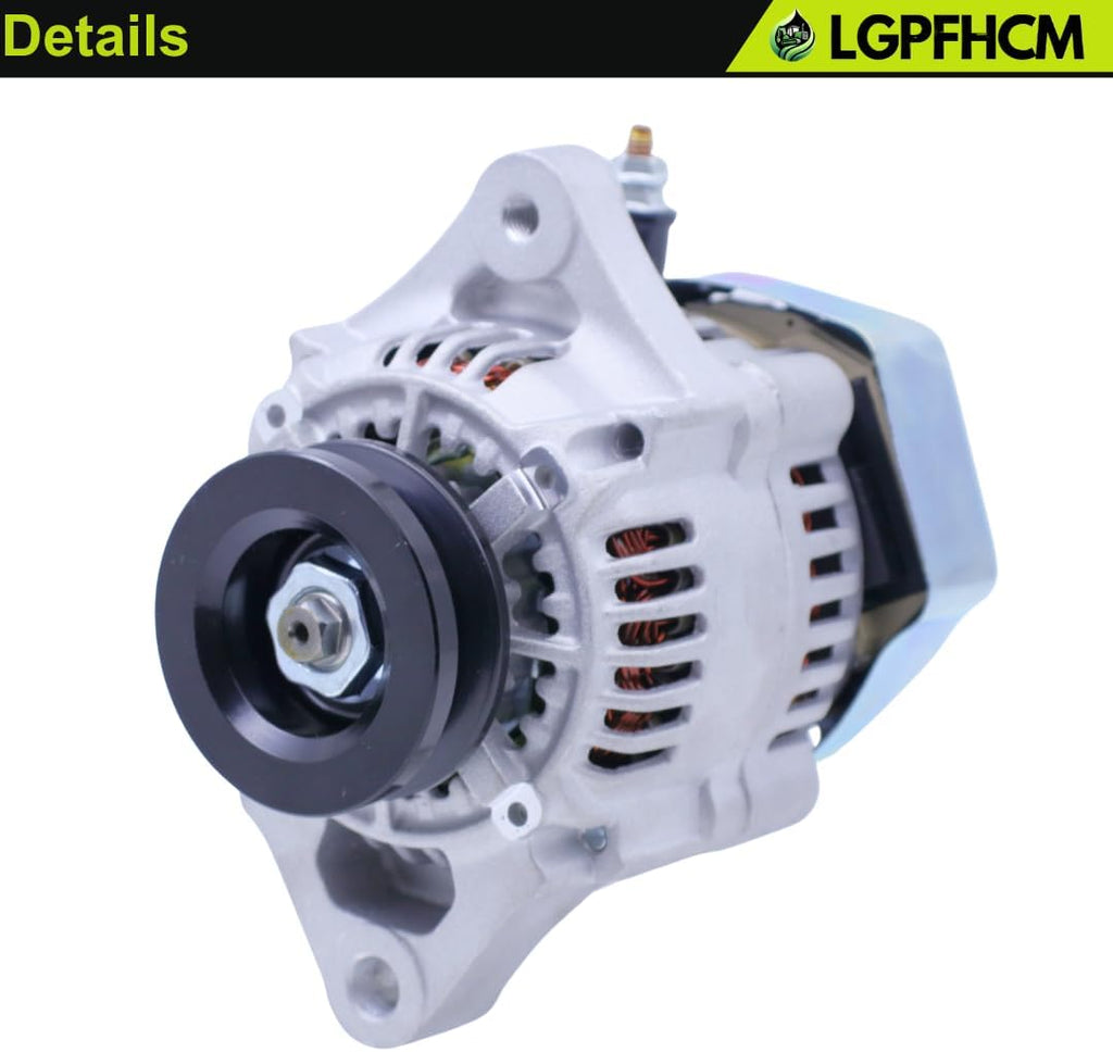 12V 40A 101211-8960 11730-64011 Alternator Compatible for Kubota Engine V3800 V2607-CR-TE4 Excavator KX057-4 U55 U55-4 U48-4 KX057-4CA U55-4CA