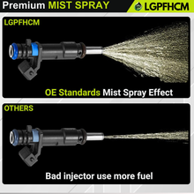 Load image into Gallery viewer, GM55570284 4Pcs Fuel Injectors Compatible with Chevy L4 1.8L Cruze 2011-2015 Cruze Limited L4 1.8L 2016 Sonic 2012-2018 8 Holes