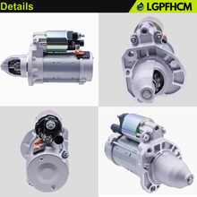 Load image into Gallery viewer, 56029780AB 56029780AC 12V 1.2KW 11T Starter Motor For Jeep Grand Cherokee 2016-2020 Wrangler 2018-2023 For Dodge Durango 2016-2020 3.6L Gas CW # 56029780AD 410-52670