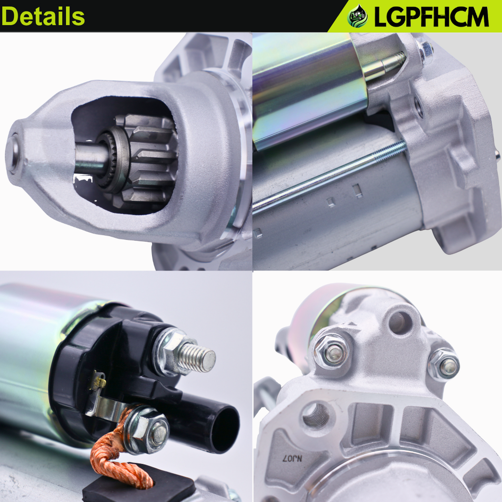 56029780AB 56029780AC 12V 1.2KW 11T Starter Motor For Jeep Grand Cherokee 2016-2020 Wrangler 2018-2023 For Dodge Durango 2016-2020 3.6L Gas CW # 56029780AD 410-52670