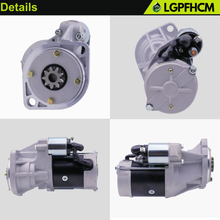 Load image into Gallery viewer, S14-102 129940-77011 9T 3.0KW Starter For YANMAR 4Tnv98 4Tnv106-Gge 4Tnv106 For Eagle TUGS TT-10 TT-12 TT-4 TT-5 TT-6 TT-8 TL240 V2700 MTL320 MTL316  2086 2076 # 129940-77010 129940-77012