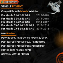 Load image into Gallery viewer, PE19-20-3F0 High Pressure Fuel Pump for Mazda 3 2.0L 2012-2018 2.5L 2014-2018 For Mazda 6 2.5L 2014-2017 For CX-5 2.0L 2013-2016 For CX-5 2.5L 2014-2018# PE01203F0B PE01203F0C PE01203F0D PE19203F0
