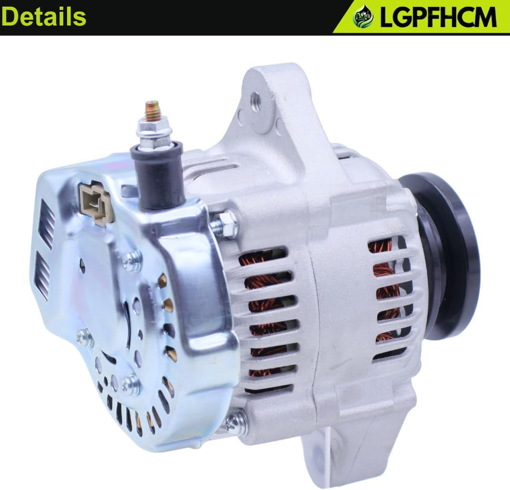 12V 40A 101211-8960 11730-64011 Alternator Compatible for Kubota Engine V3800 V2607-CR-TE4 Excavator KX057-4 U55 U55-4 U48-4 KX057-4CA U55-4CA
