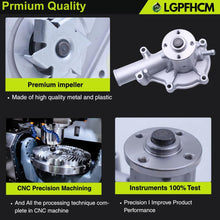 Load image into Gallery viewer, 16241-73030 Water Pump (Impeller 60mm) For Kubota Engine V1305 V1505 D1105 D1005 D905 F2400 F2560 BX2660 BX22 BX23 BX2200 B21 B2301 B2320 B2400 B2410 B2630 B2710 B2910 Bobcat S70 # 16251-73032 16241-73030
