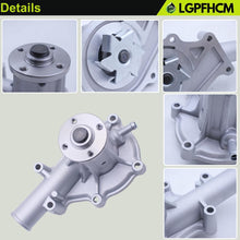 Load image into Gallery viewer, 16241-73030 Water Pump (Impeller 60mm) For Kubota Engine V1305 V1505 D1105 D1005 D905 F2400 F2560 BX2660 BX22 BX23 BX2200 B21 B2301 B2320 B2400 B2410 B2630 B2710 B2910 Bobcat S70 # 16251-73032 16241-73030