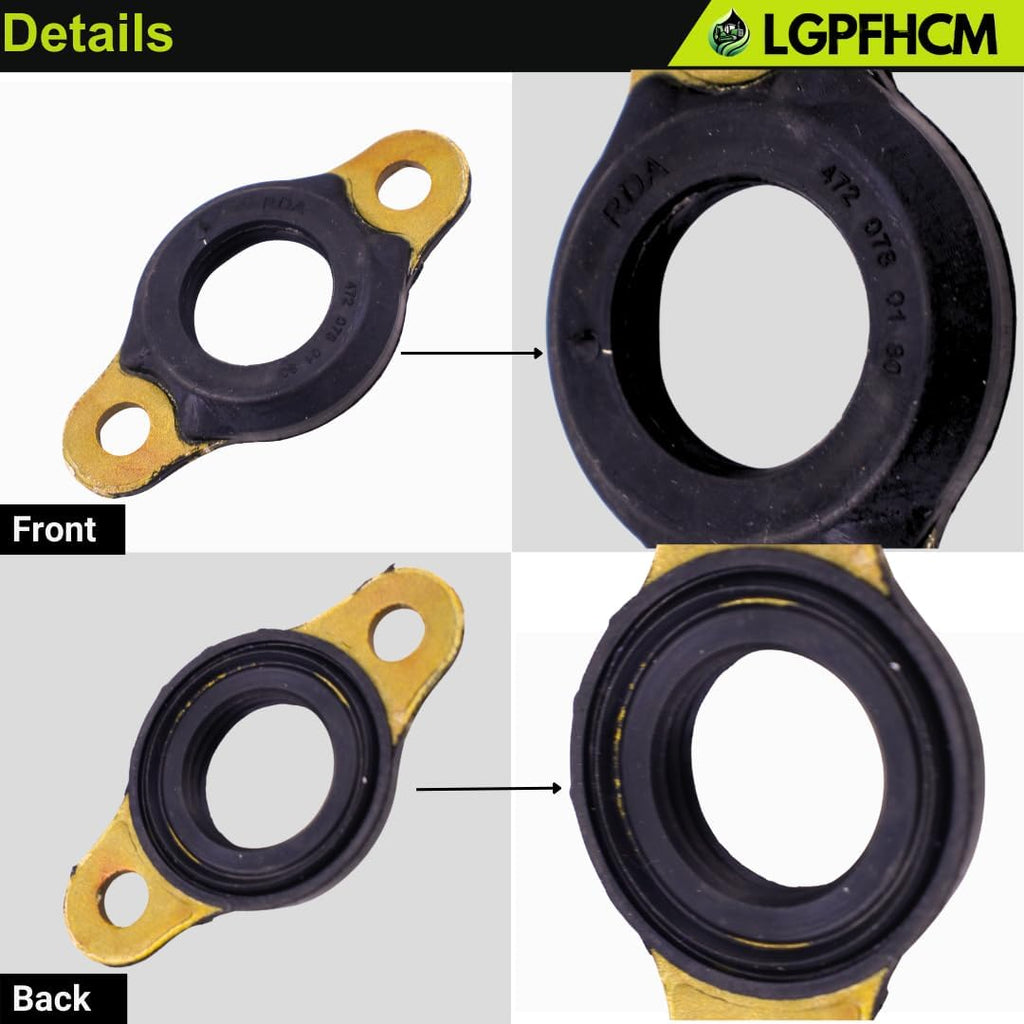 A4720780180 6 Pcs Leak-Proof Fuel Injector Line Seals Kit Compatible with Detroit DD13 DD15 Diesel Engines Replacement for Freightliner Cascadia for Western Star # A4720780480