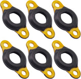A4720780180 6 Pcs Leak-Proof Fuel Injector Line Seals Kit Compatible with Detroit DD13 DD15 Diesel Engines Replacement for Freightliner Cascadia for Western Star # A4720780480