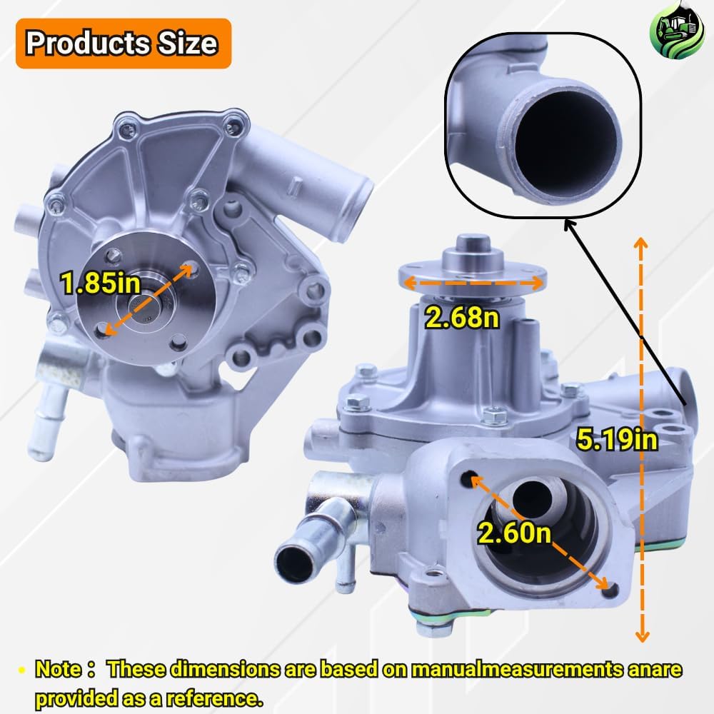 16100-UB020 Engine Water Pump for Toyota Engine 4Y Forklift 7FG15 7FG20 7FG25 7FG30 7FGCU25 7FGCU30 #16100UB020