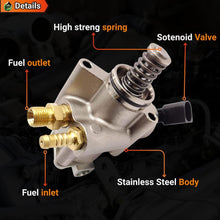 Load image into Gallery viewer, 06F127025H High Pressure Fuel Pump For Audi A3 2005-2008 A4/A4 Quattro 2005-2009 / TT 2008 For Volkswagen Jetta Passat GTI 2006-2013 Eos 2007-2009 Golf R 2012-2013 For TFSI 2.0LL4# 06F127025J