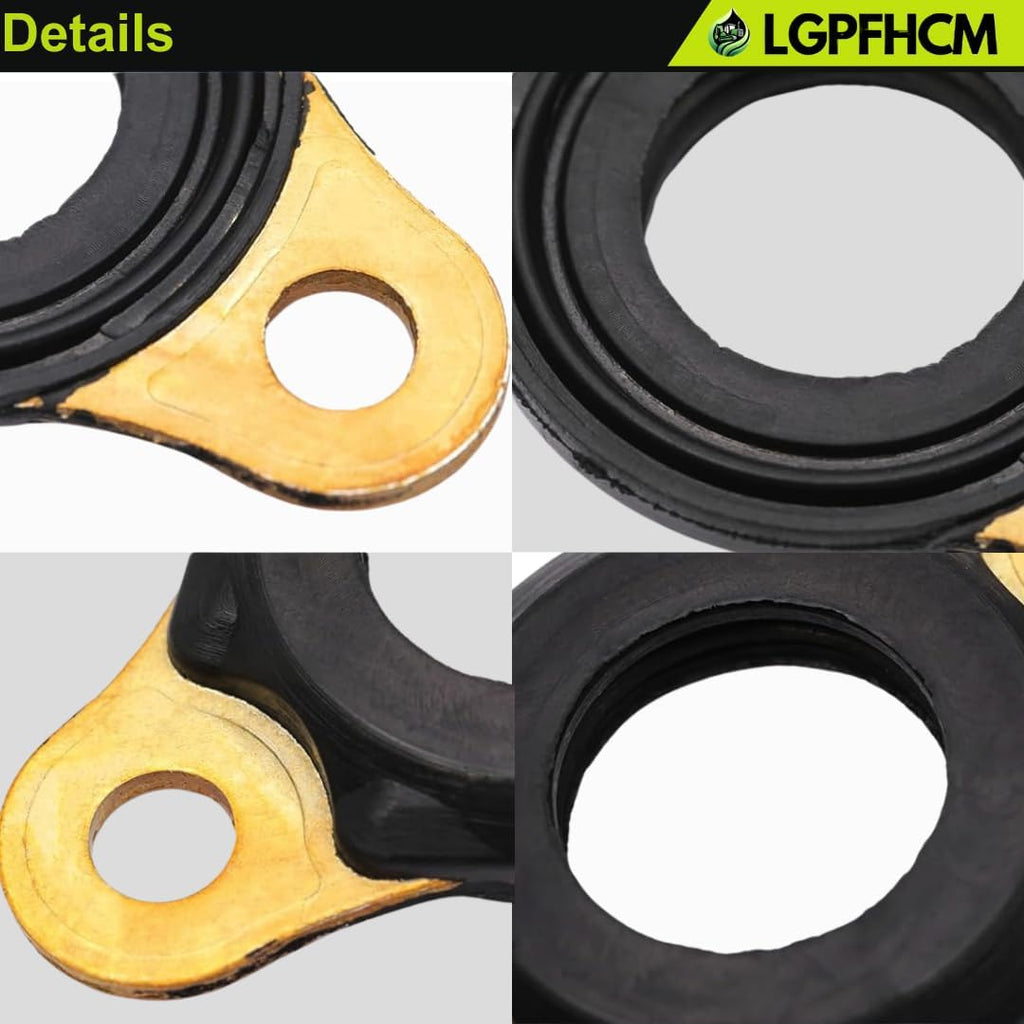 A4720780180 6 Pcs Leak-Proof Fuel Injector Line Seals Kit Compatible with Detroit DD13 DD15 Diesel Engines Replacement for Freightliner Cascadia for Western Star # A4720780480