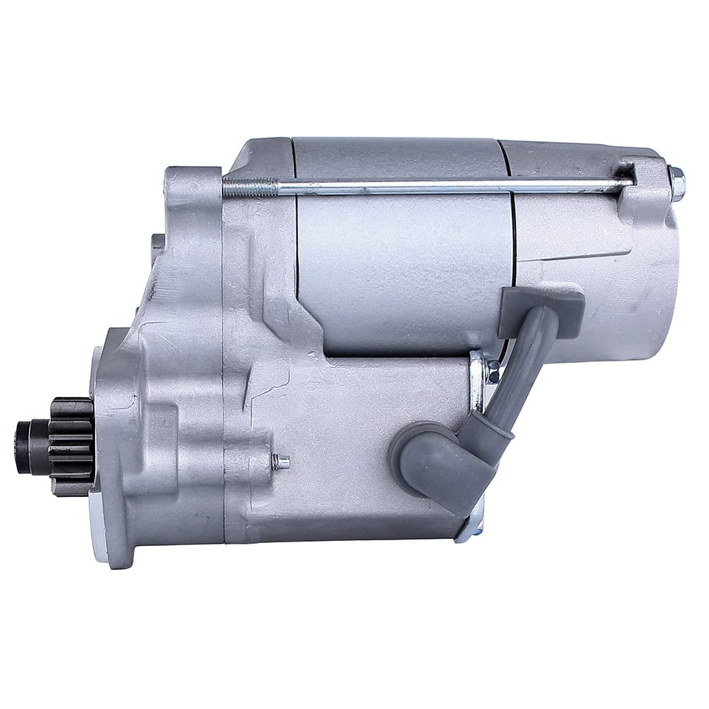 18508-6530 228000-5121 Starter Motor For New Holland Skid Steer Loader L160 L170 L175 L465 34.3 mm / 1.350 in -Pinion/Splines OD 11-Teeth on Drive 12 Volts 2-KW 2Kw-Power Rating #228000-5122 18508-6530