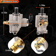 Load image into Gallery viewer, 06F127025H High Pressure Fuel Pump For Audi A3 2005-2008 A4/A4 Quattro 2005-2009 / TT 2008 For Volkswagen Jetta Passat GTI 2006-2013 Eos 2007-2009 Golf R 2012-2013 For TFSI 2.0LL4# 06F127025J