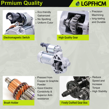 Load image into Gallery viewer, 410-52318 2V 1.8KW 19-Tooth Starter Motor Compatible with Acura MDX 2007 2008 2009 V6 3.7L Counterclockwise Replace# 428000-4120 31200-RYE-A01