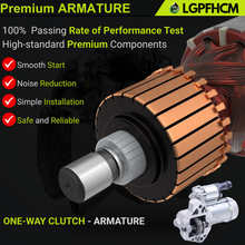Load image into Gallery viewer, 410-52318 2V 1.8KW 19-Tooth Starter Motor Compatible with Acura MDX 2007 2008 2009 V6 3.7L Counterclockwise Replace# 428000-4120 31200-RYE-A01