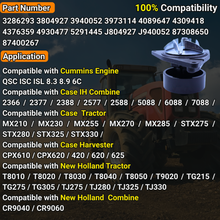 Load image into Gallery viewer, 4309418 4089647 3286293 3973114 Water Pump W/Seal for Cummins Engine QSC ISC ISL 8.3 8.9 6C For Freightliner FL50 FL60 FL70 FL80 FS65 FLD112 FLD120 For New Holland Tractor T8010 T8020 For Peterbilt 330 320 2023-2008