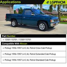 Load image into Gallery viewer, 13501-1S701 Engine Timing Chain Front Cover Replacement for Nissan Pickup 1996 1997 L4 2.4L Petrol Extended Standard Crew Cab Pickup #135011S701