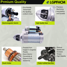 Load image into Gallery viewer, 68348376AA 68348376AB 12V 1.6KW 11T Starter Motor Fit For Chrysler Pacifica V6 3.6L 2017-2023 For Voyager V6 3.6L 2020-2023 #68348376AC 428000-4560 438000-4561