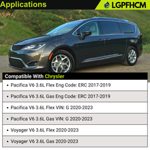 Load image into Gallery viewer, 68348376AA 68348376AB 12V 1.6KW 11T Starter Motor Fit For Chrysler Pacifica V6 3.6L 2017-2023 For Voyager V6 3.6L 2020-2023 #68348376AC 428000-4560 438000-4561