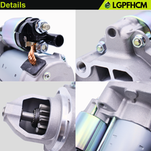 Load image into Gallery viewer, 68348376AA 68348376AB 12V 1.6KW 11T Starter Motor Fit For Chrysler Pacifica V6 3.6L 2017-2023 For Voyager V6 3.6L 2020-2023 #68348376AC 428000-4560 438000-4561
