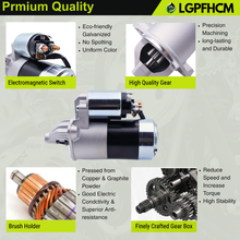 Load image into Gallery viewer, 6C070-59214 Starter Motor For Kubota Tractor B26 B2630 B2650 B2710 B2910 B3000 B3030 B2710HSD B2910HSD B3030HSD B3030HSDC B3200 B3300 B3350 B7800 Engine V1505 Replacement 6C070-59215 6C070-59210