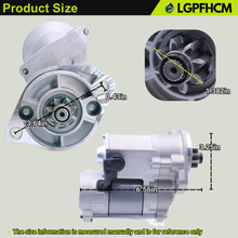 Load image into Gallery viewer, 1.4KW 8T 410-52265 Starter Motor Replacement For Kubota Compact Tractor L3540 L3830 L39 L3940 L4240 L4330 L4630 L4400 L45  #228000-9800 9722809-980 T1150-16800 T1150-16801