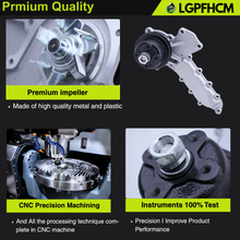 Load image into Gallery viewer, E5900-73032 15301-73030 Water Pump Fit For Kubota Tractor L295DT L295F LB2204 LK2554 LK3054 CK25 CK30 KH-1 3A139-SV1 3A139-SV2 3A150-SV1 3A150-SV2 3A165-SV2 4A200-SV2 Engine 4 Bolt Hub #1530173030