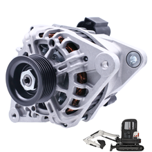 Load image into Gallery viewer, 7015581 400-40137 12V 90A Alternator Compatible with Bobcat Loader A770 S450 S510 S550 S630 S590 S740 T595 T750 Excavator E32 E35 E45 E50 E85 Work Machines 5600 5610 IR/LF # 425581