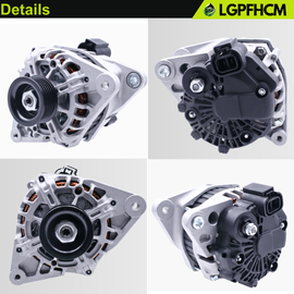 7015581 400-40137 12V 90A Alternator Compatible with Bobcat Loader A770 S450 S510 S550 S630 S590 S740 T595 T750 Excavator E32 E35 E45 E50 E85 Work Machines 5600 5610 IR/LF # 425581