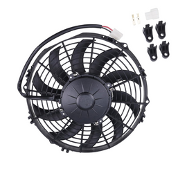 78-1186 30100455A VA11-BP12 / C-57S 24V 120W Universal Blow Engine Cooling Fan 255mm/10 Inch Compatible with Thermo King Transport Refrigerant KV-500 V-100 C-090 V-190 V-400 V-30