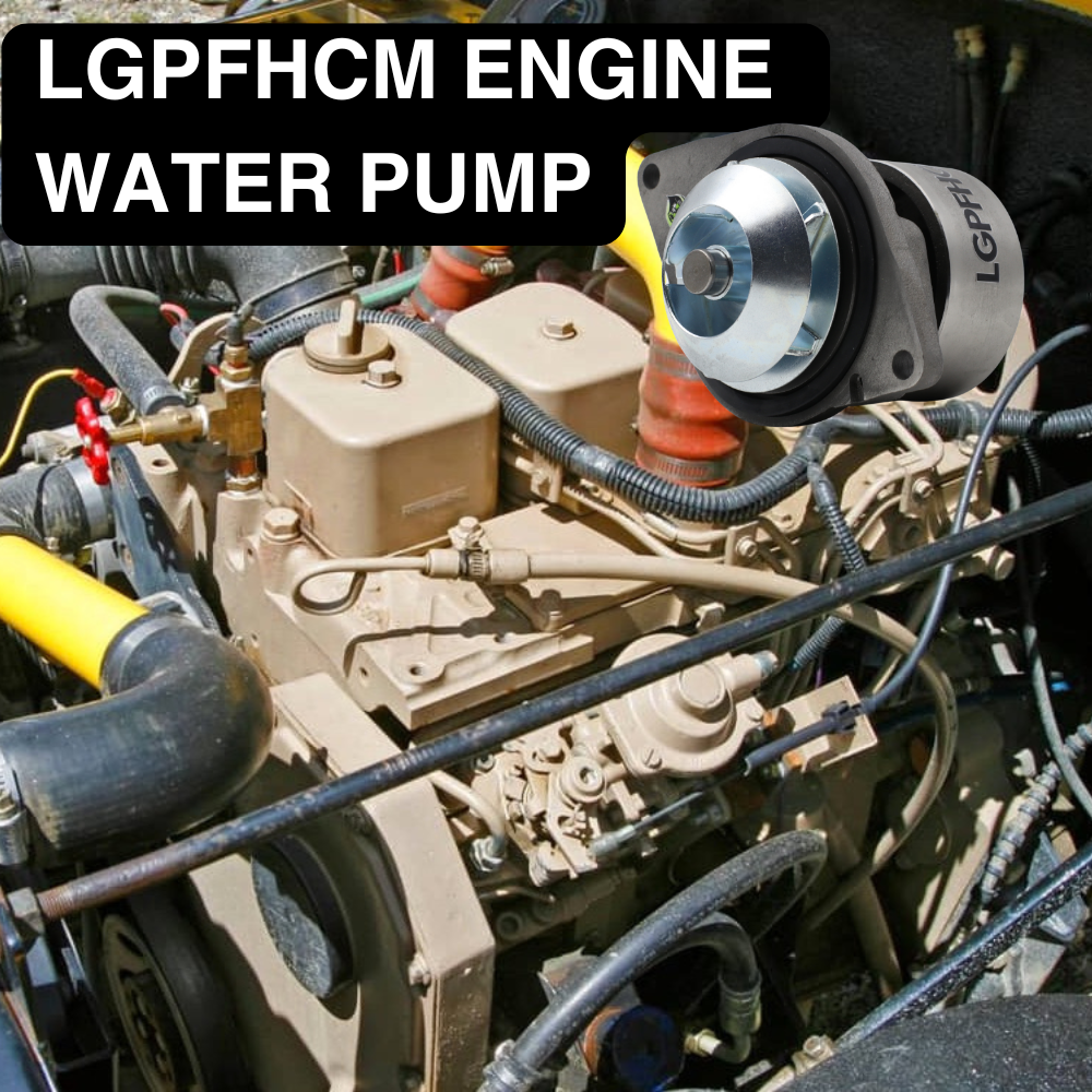 LGPparts 3286277 6735-61-1501 Water Pump For Cummins 4BT 3.9L 6BT 5.9L For Komatsu 6D102 S6D102 PC200-6 For Case IH 1840 40XT 60XT 70XT 85XT 90XT 95XT Tractor 580 Mx100 For For-d Truck B700 Cf700